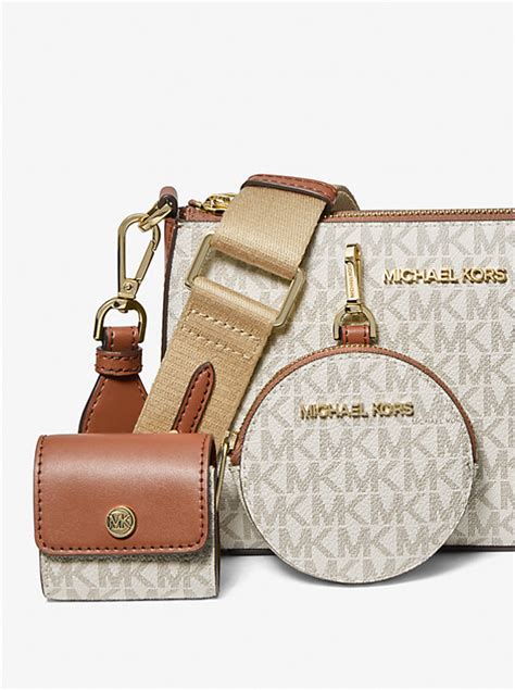 bolsa michael kors original crossbody con case de airpods|Michael Kors jet set bags.